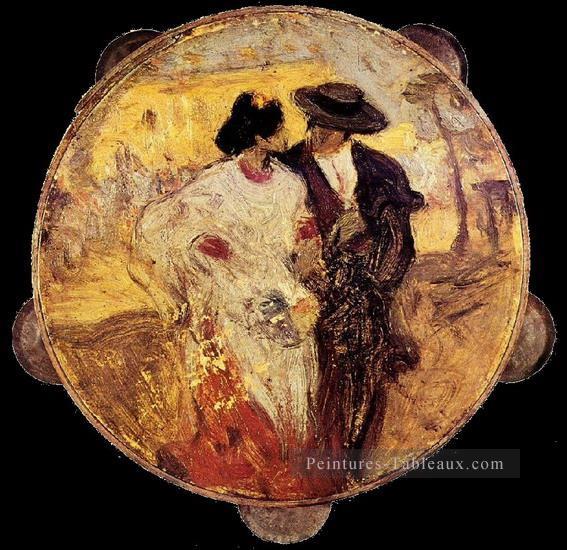 Couple andalou 1899 cubiste Peintures à l'huile